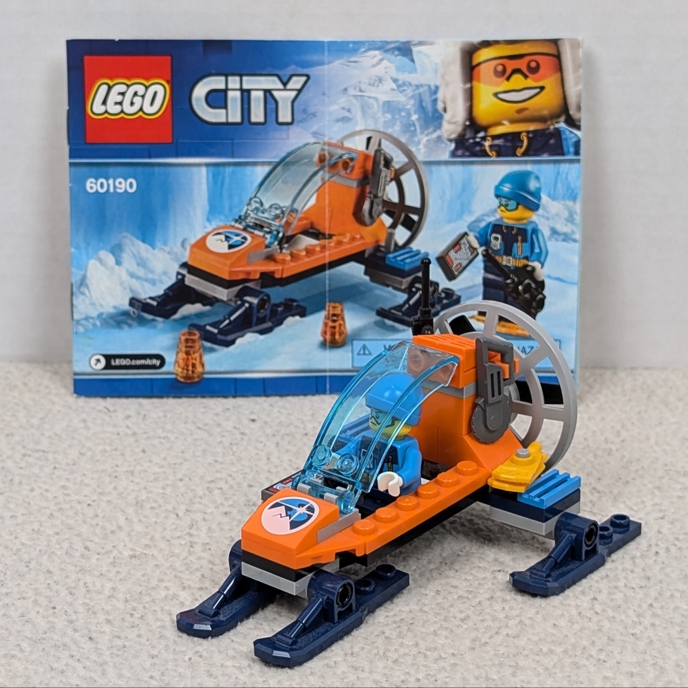 Lego 60190 Arctic Ice Glider Complete w/ Manual Lego City